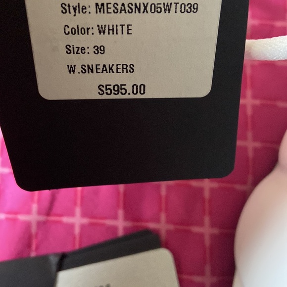 Authentic MCM Himmel Chunky Sole logo designer sneaker//EUR size 39//US size 8 - Picture 10 of 11